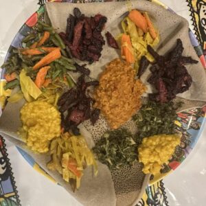 vegetarian combination (beyaynetu)
